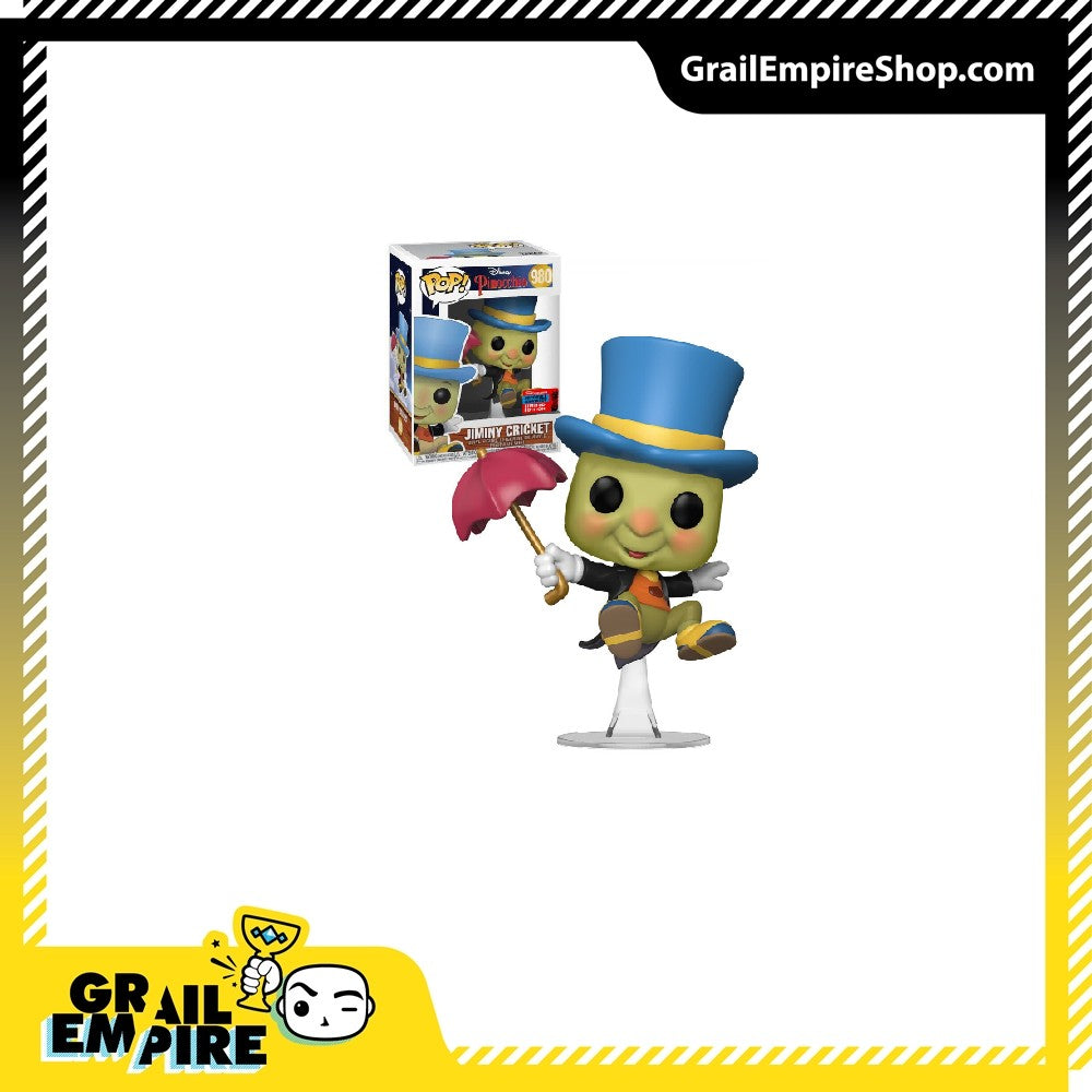 Funko POP! Disney #980 Pinocchio Jiminy Cricket NYCC 2020 -