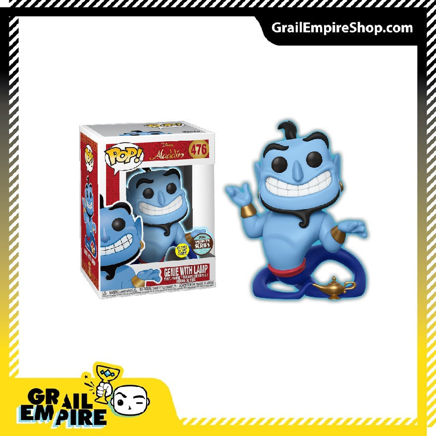 Funko POP! Disney Aladdin #476 Genie GITD Exclusivo - POP!