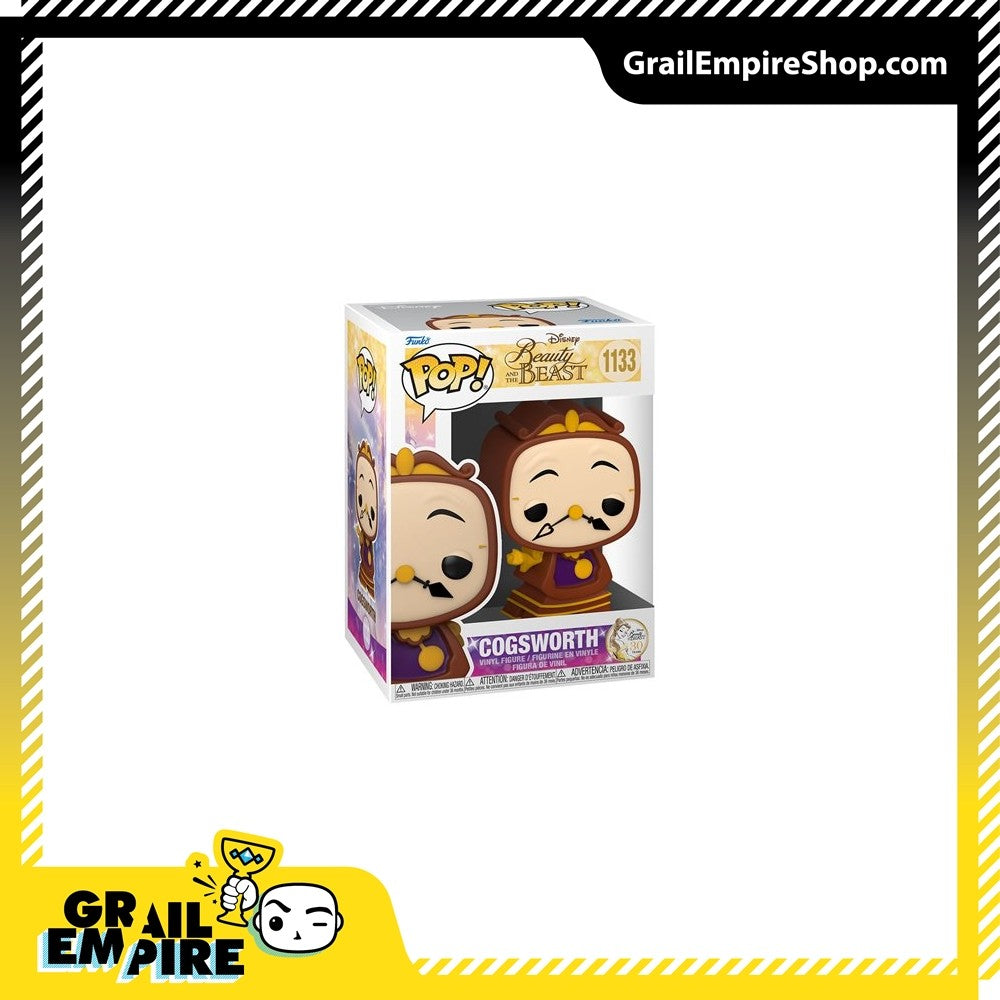 Funko POP! Disney Beauty and the Beast #1133 Cogsworth -