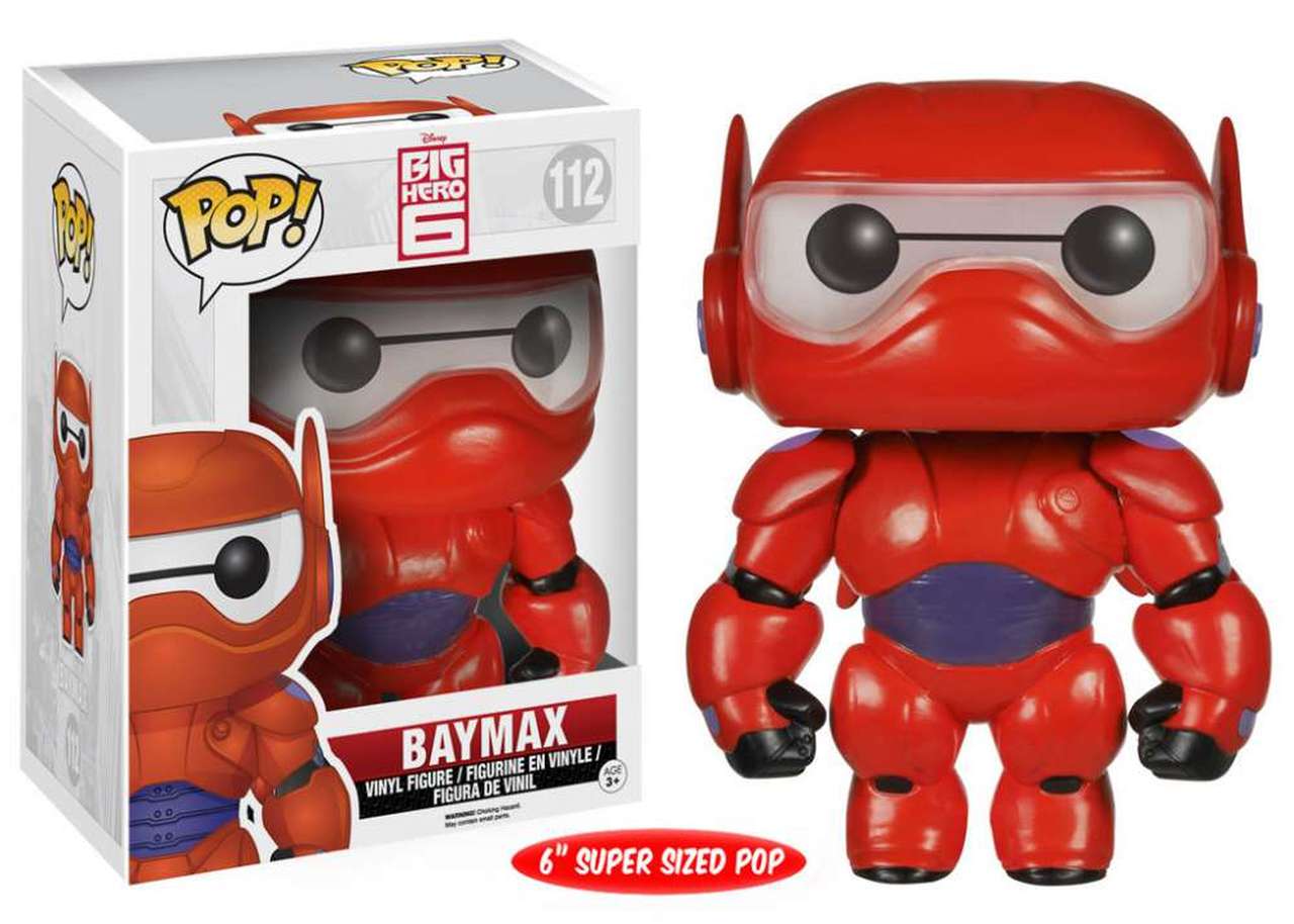 Funko POP! Disney Big Hero 6 Baymax 6 Inch - 6 inch