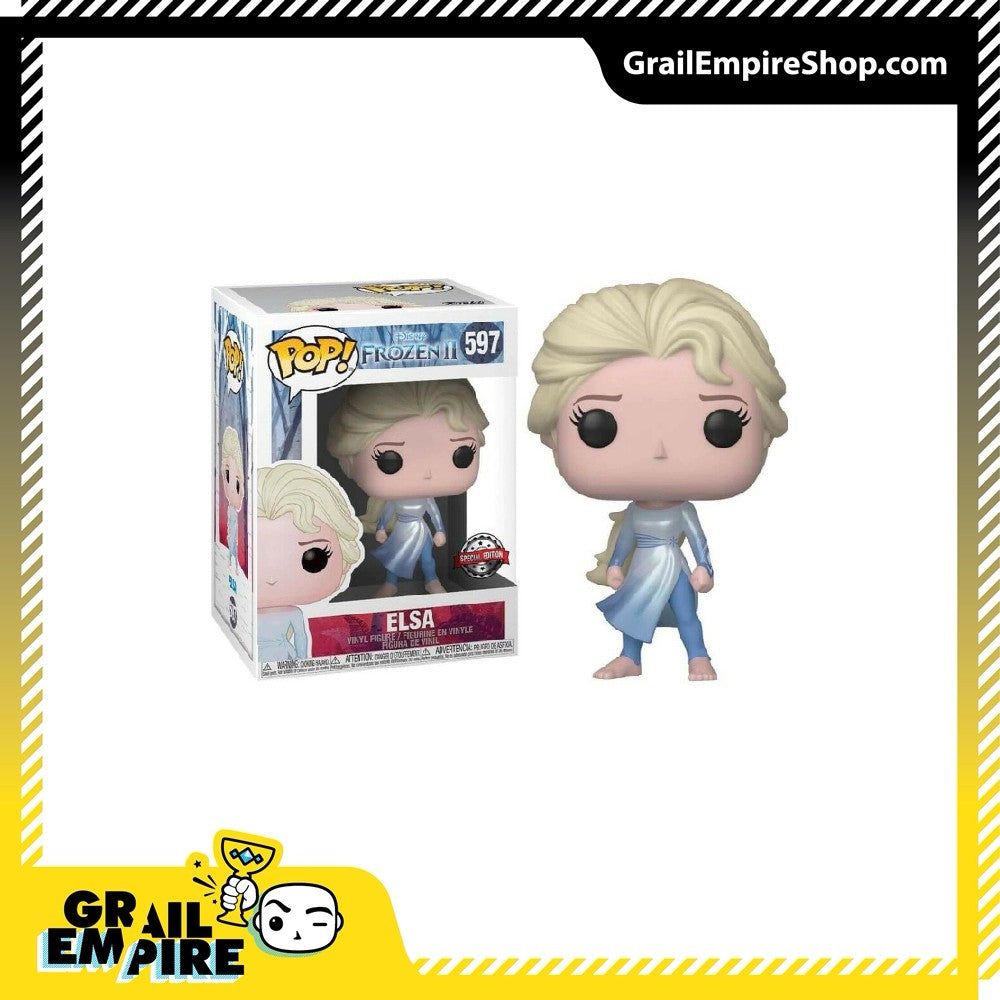 Funko POP! Disney Frozen 2 #597 Elsa (Dark Sea) Exclusivo -