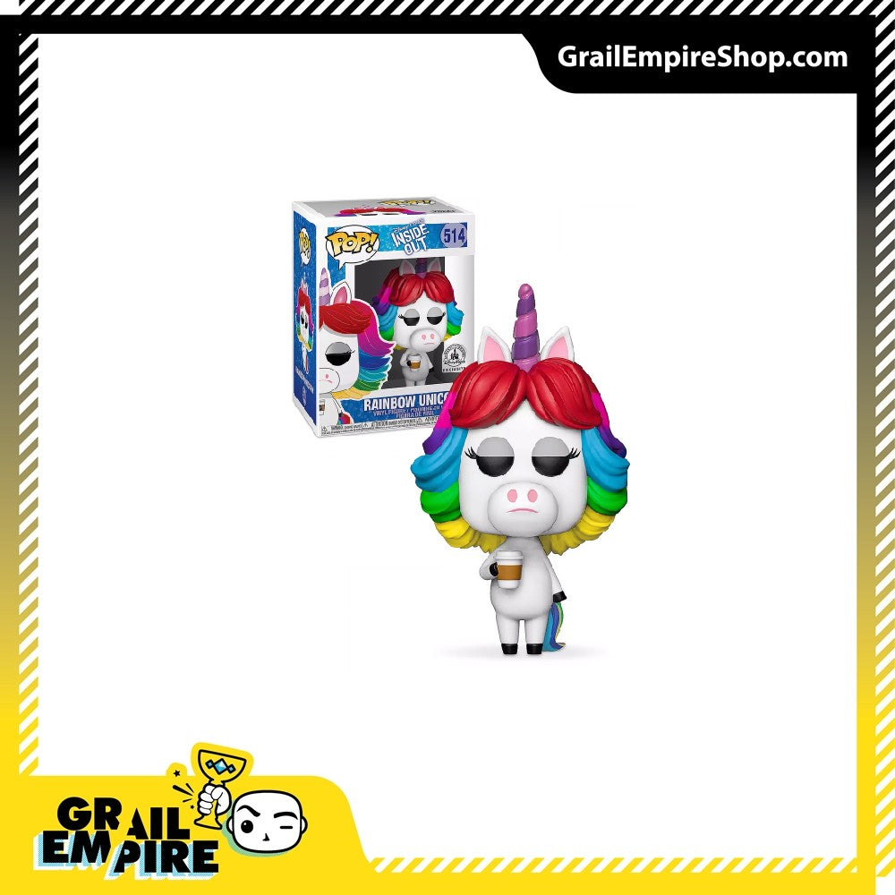 Funko POP! Disney Inside Out Rainbow Unicorn Exclusivo