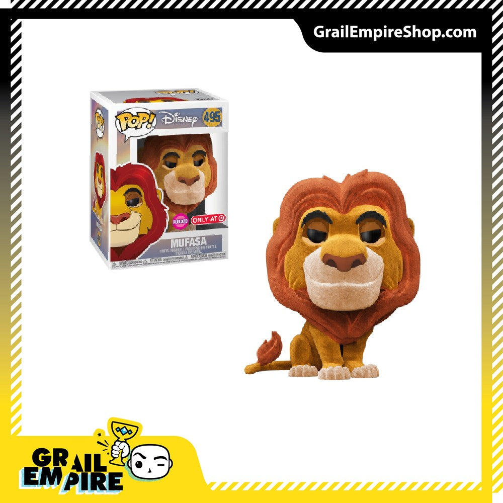 Funko POP! Disney Lion King - Mufasa Flocked - Flocked