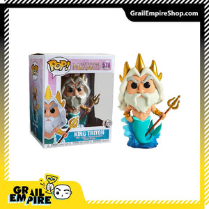 Funko POP! Disney Little Mermaid #570 King Triton Exclusivo