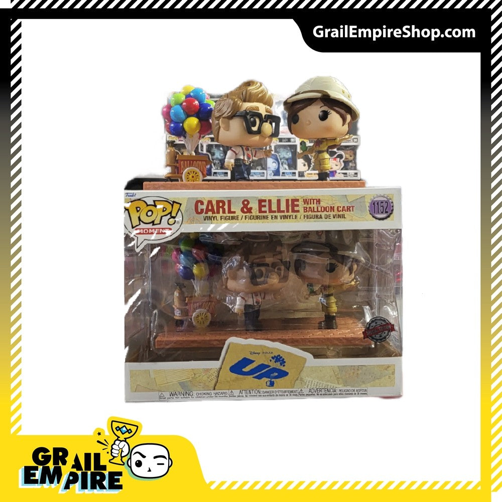 Funko POP! Disney Up! #1152 Carl & Ellie with Balloon Cart