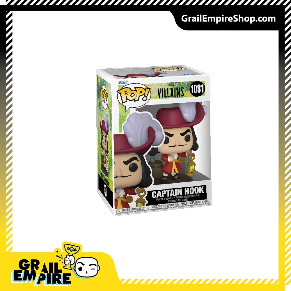 Funko POP! Disney Villains #1081 Captain Hook - POP!