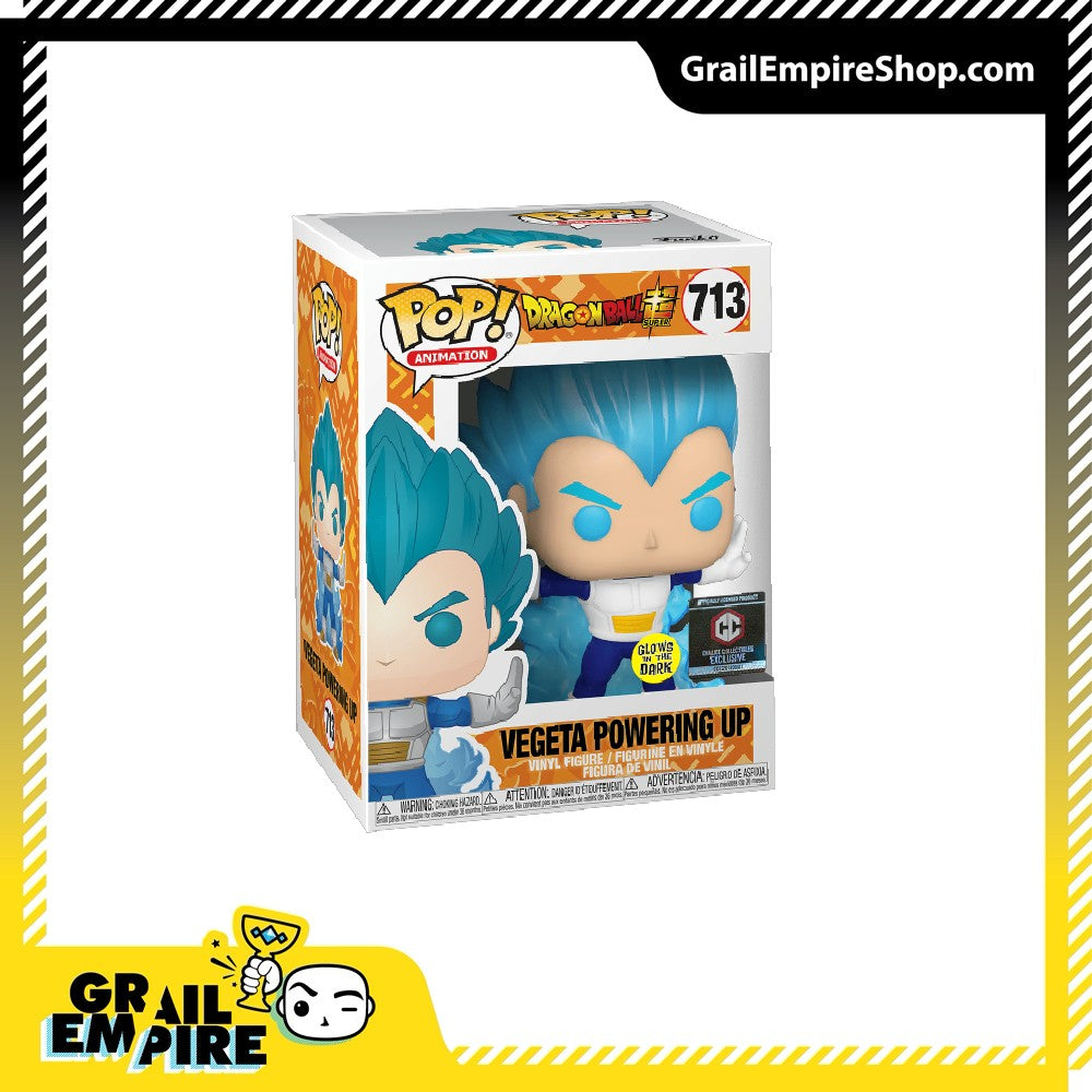Funko POP! Dragon Ball #713 Vegeta Powering Up GITD