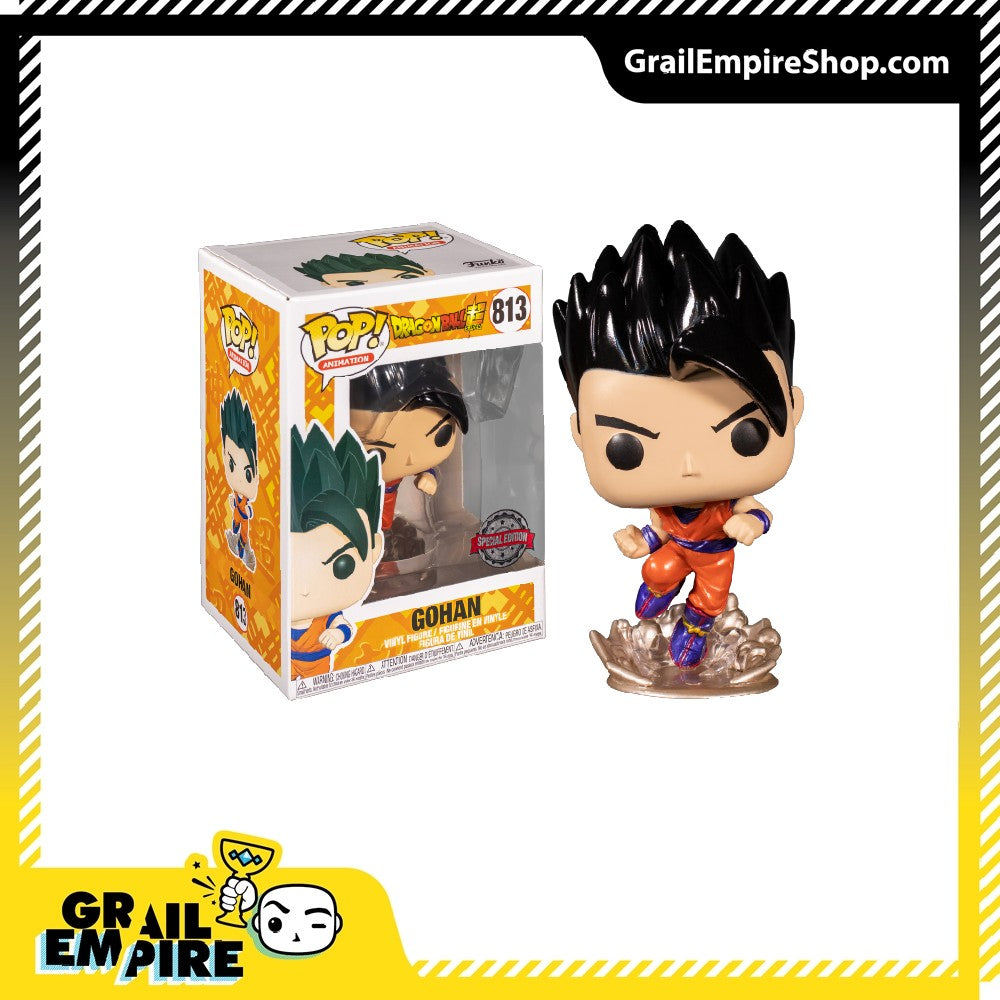Funko POP! Dragon Ball #813 Gohan Metallic Exclusivo -