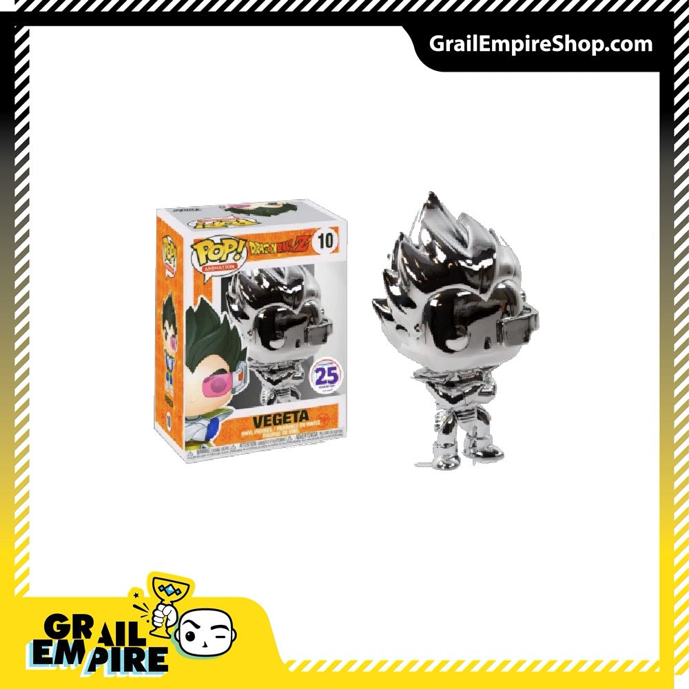Funko POP! Dragon Ball Silver Vegeta Funimation - POP!