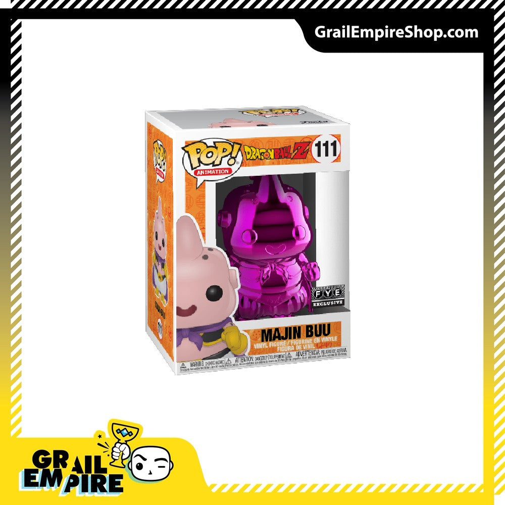 Funko POP! Dragon Ball Z #111 Majin Buu Pink Chrome
