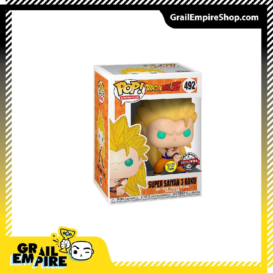 Funko POP! Dragon Ball Z #492 SS3 Goku Exclusivo - POP!