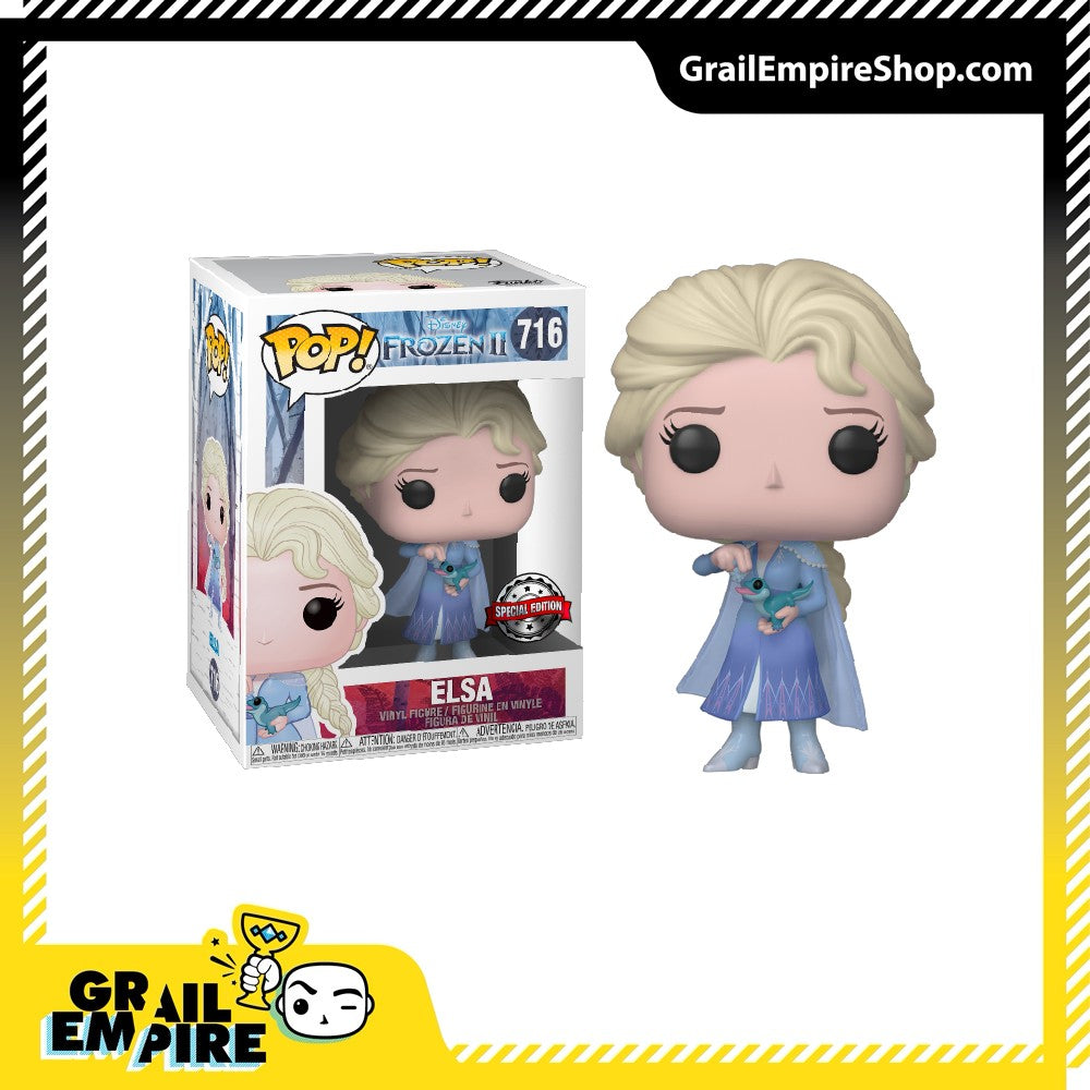 Funko POP! Frozen 2 Elsa com Salamandra - POP