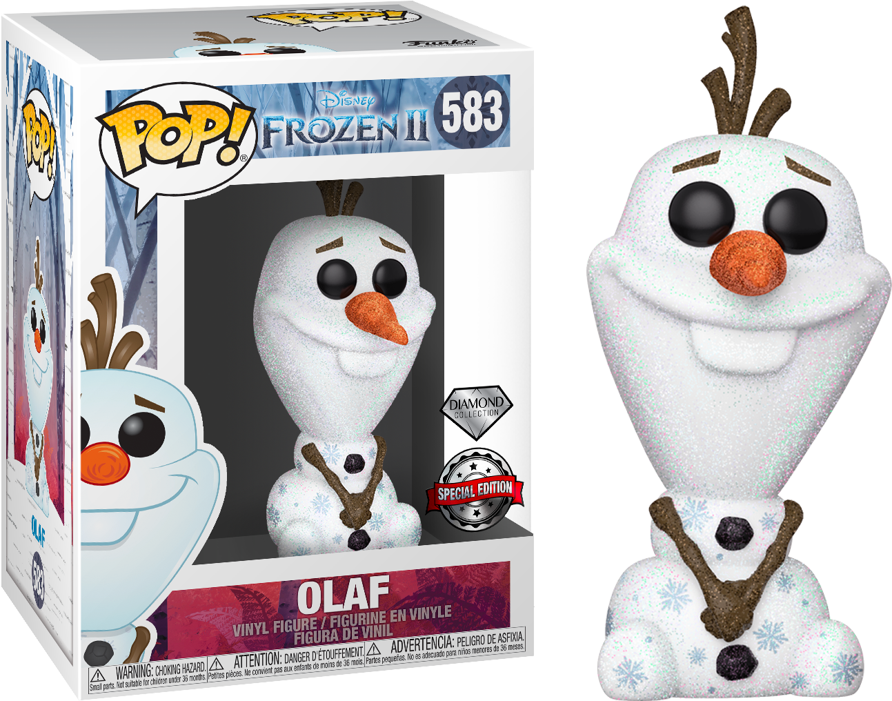 Funko POP! Frozen 2 Olaf Diamond Collection - Diamond