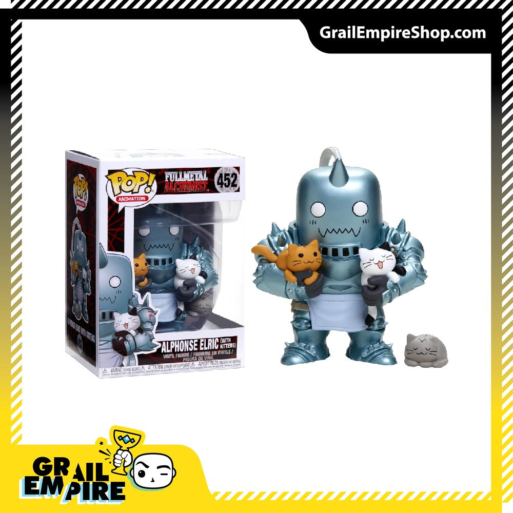 Funko POP! Full Metal Alchemist #452 Alphonse with Kittens -