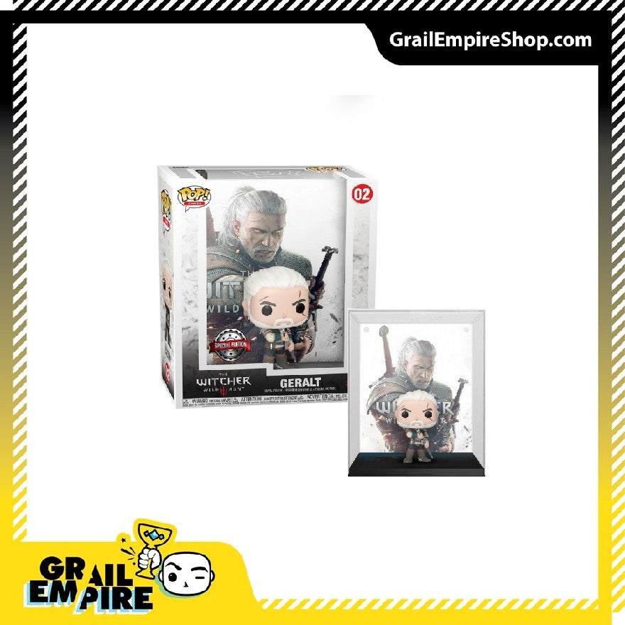 Funko POP! Game Covers #02 Witcher 3 The Wild Hunt Exclusivo