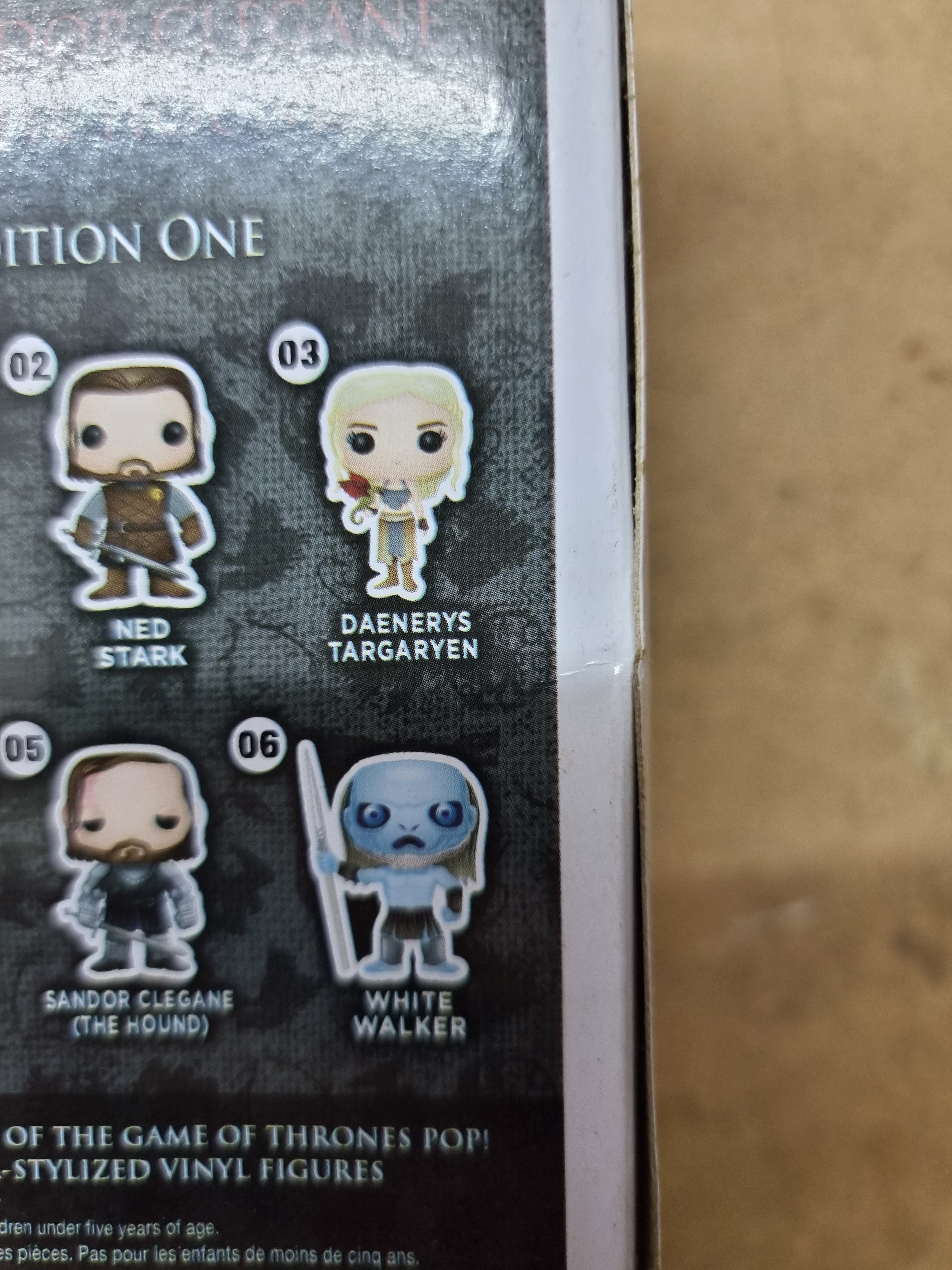 Funko POP! Game of Thrones #05 The Hound (Caixas
