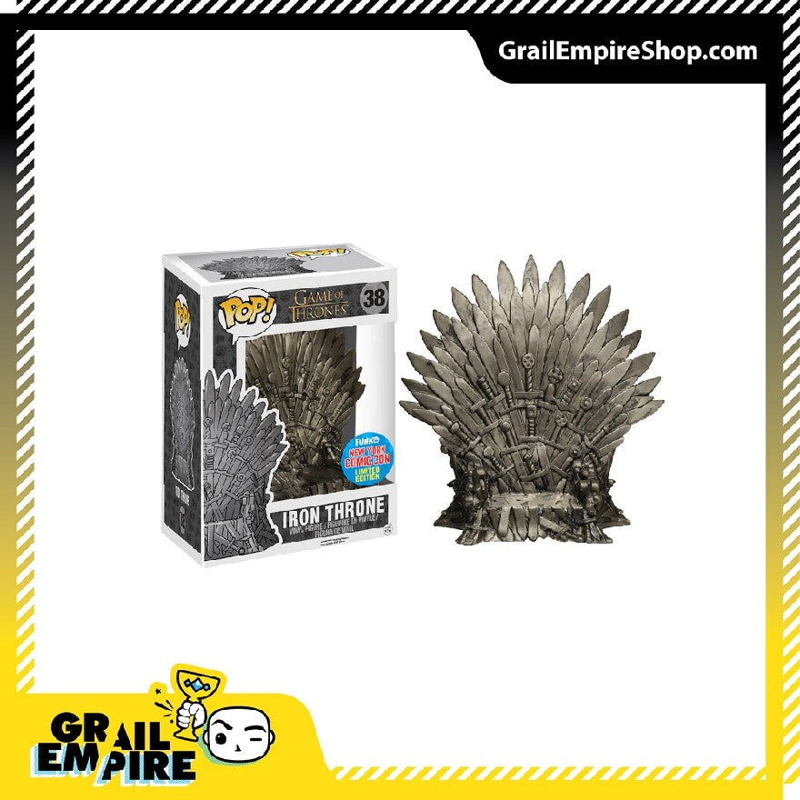 Funko POP! Game of Thrones #38 Iron Throne Exclusivo NYCC -