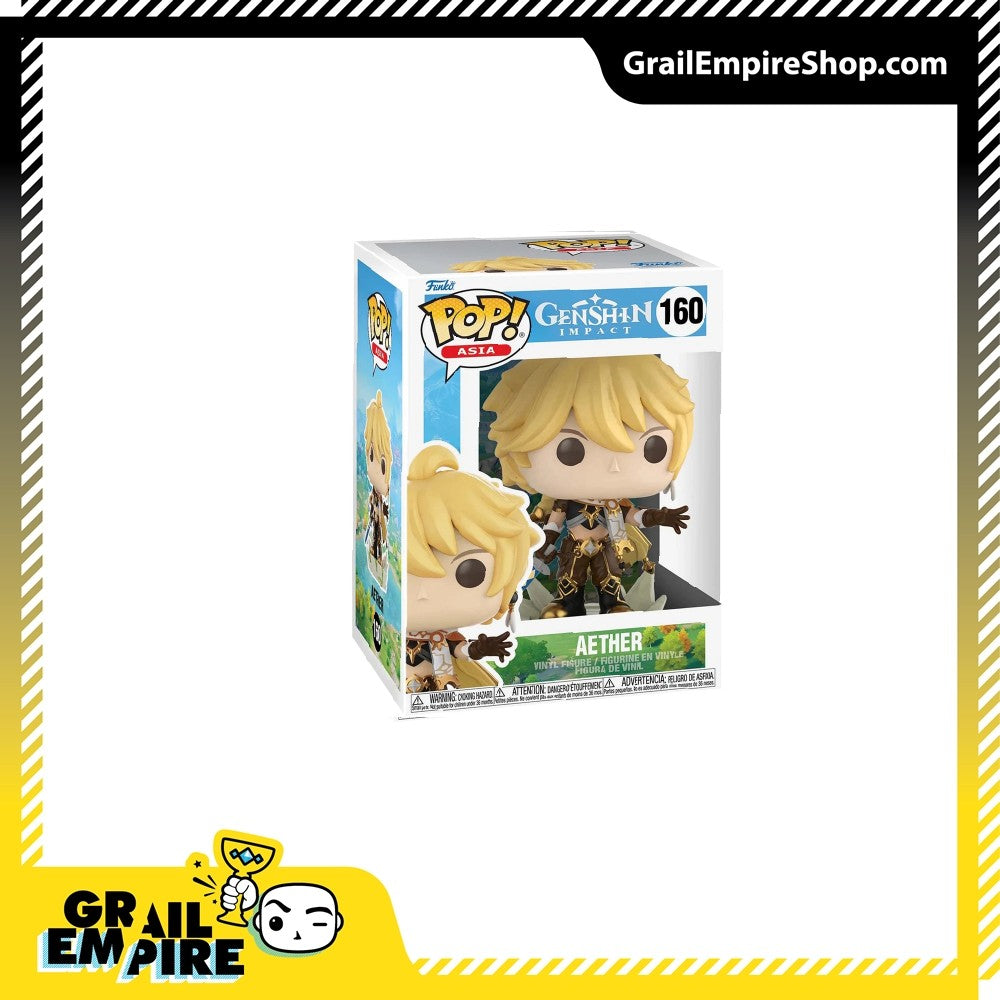 Funko POP! Genshin Impact #160 Aether (Caixas Danificadas) -