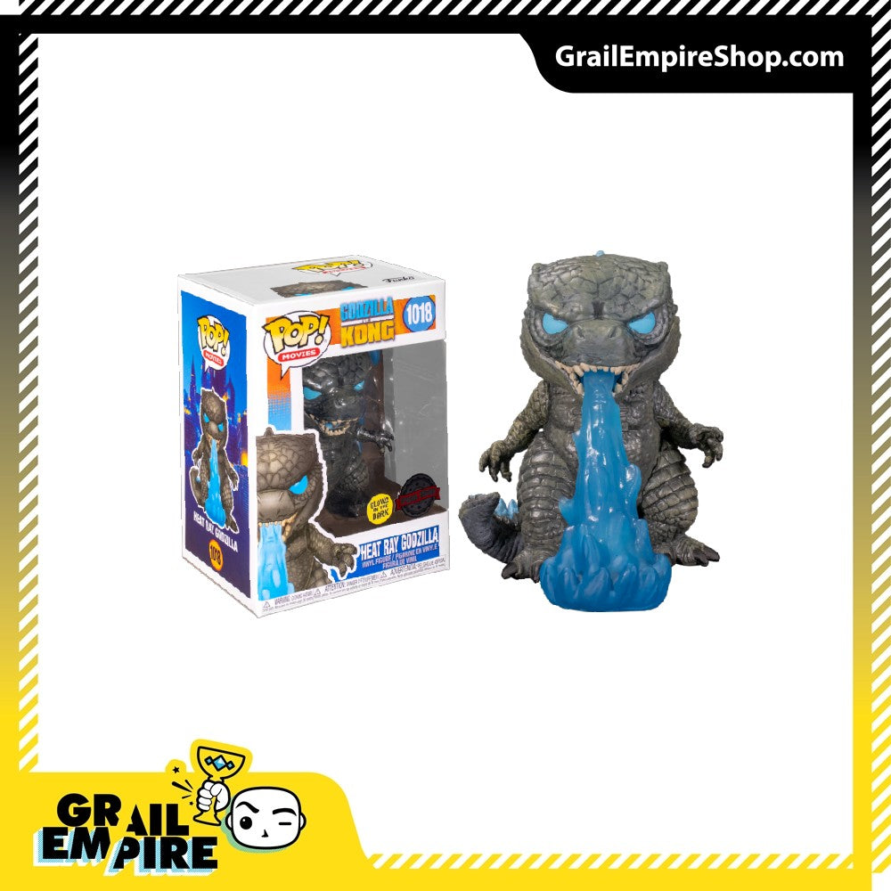 Funko POP! Godzilla vs. Kong #1018 Heat Ray Godzilla GITD