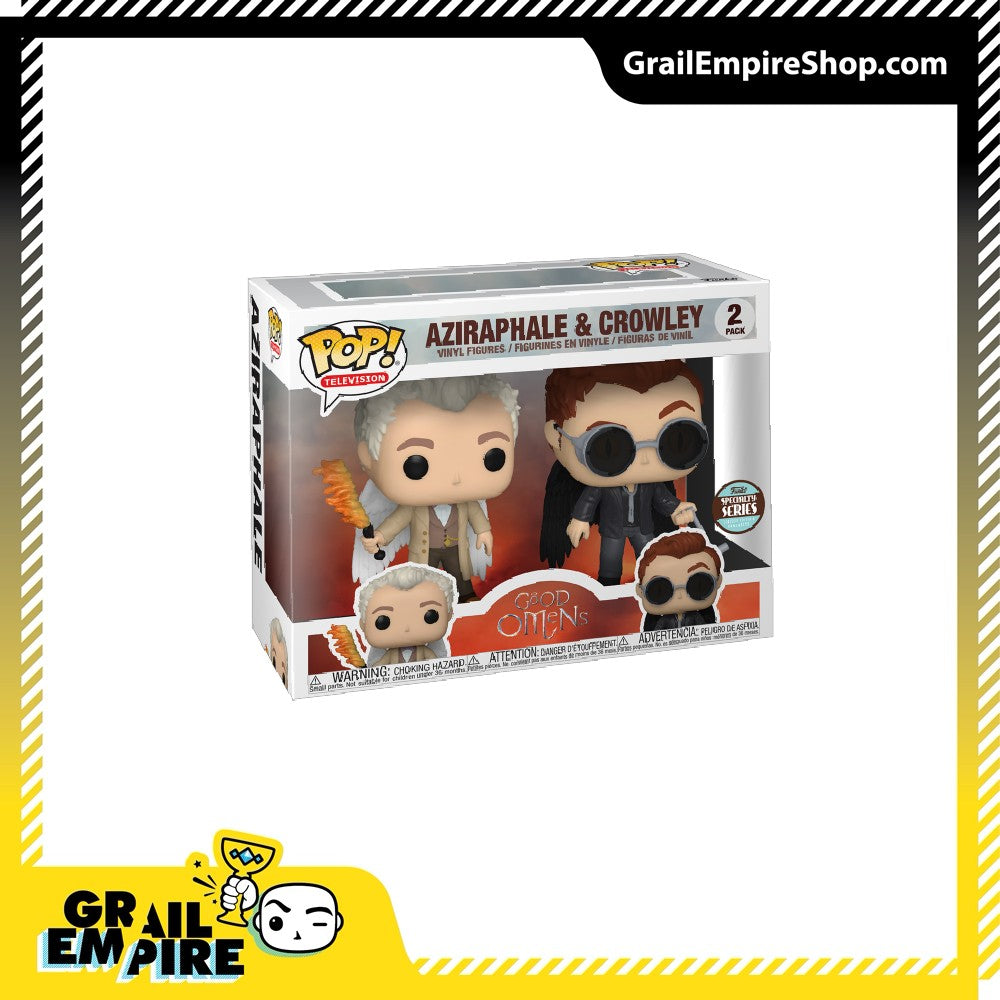 Funko POP! Good Omens Aziraphale & Crowley - POP!