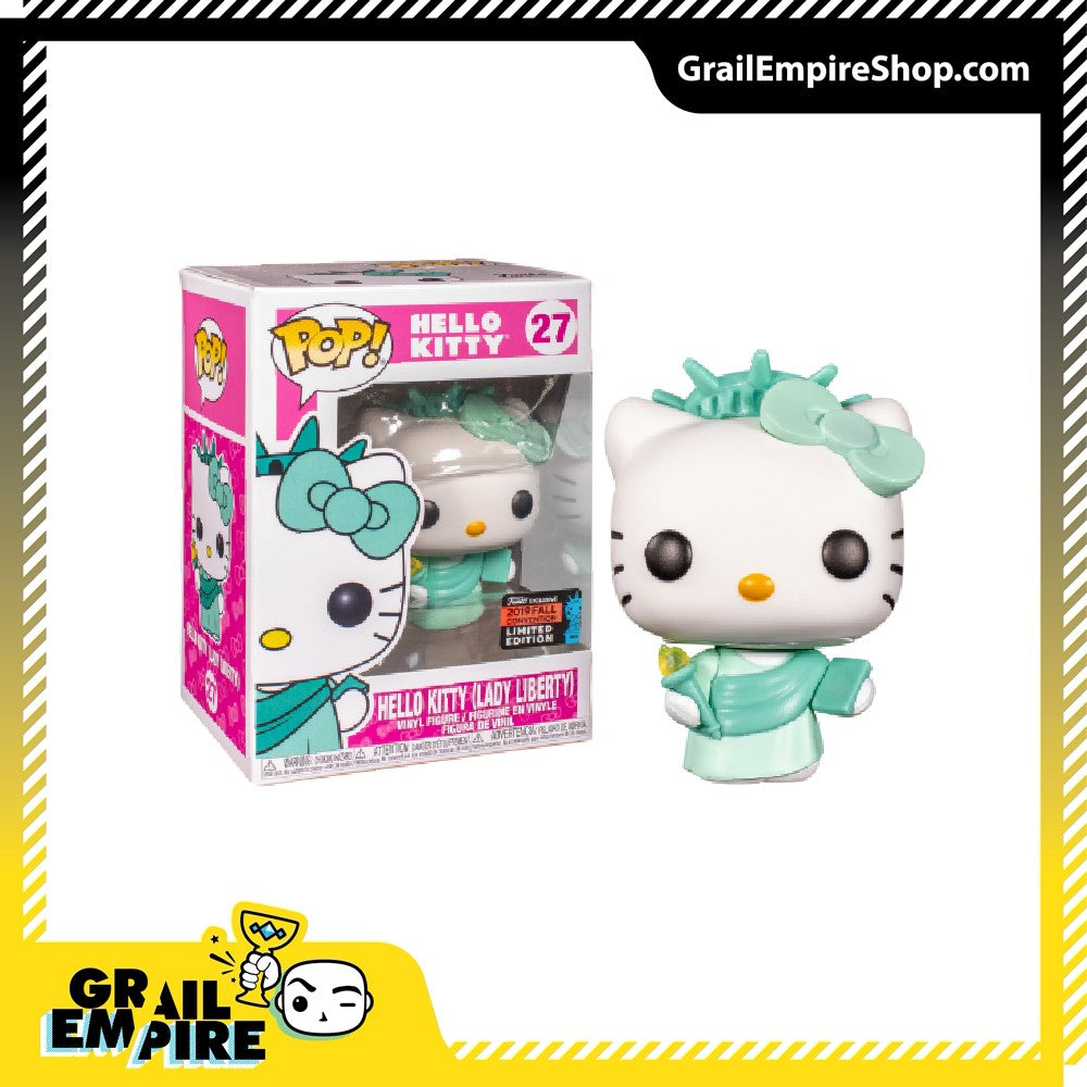 Funko POP! Hello Kitty #27 Lady Liberty Exclusivo NYCC 2019