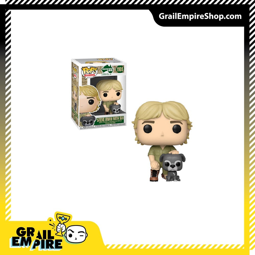 Funko POP! Icons Steve Irwin with Sui #1105 - POP!