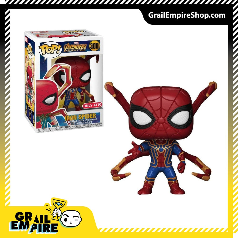 Funko POP! Infinity War Iron Spider Exclusivo Target - POP!
