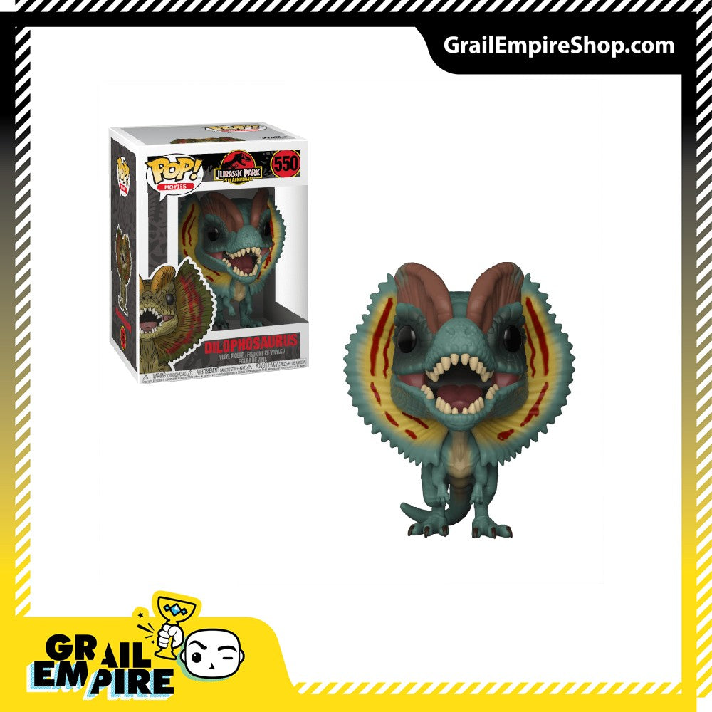 Funko POP! Jurassic Park #550 Dilophosaurus (Caixas