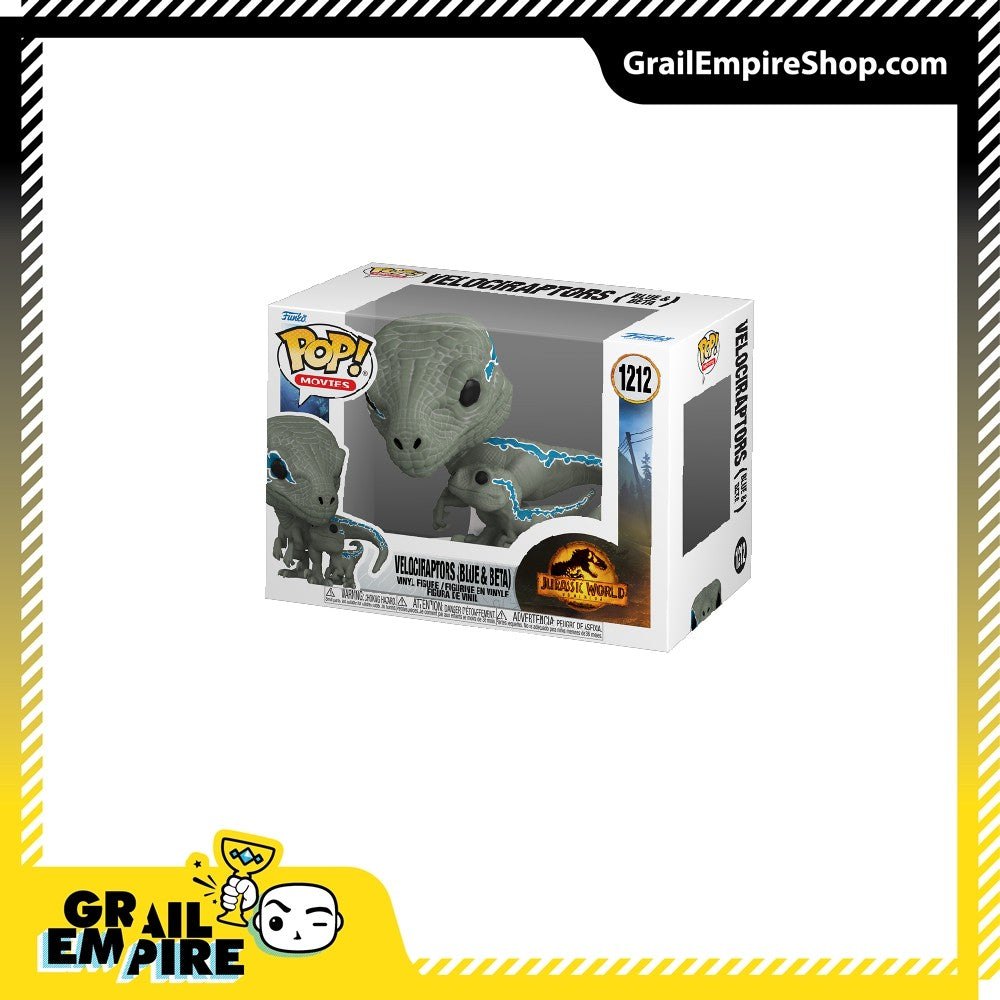 Funko POP! Jurassic World: Dominion #1212 Blue & Beta - POP!