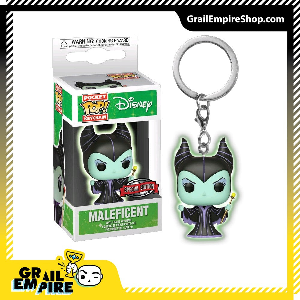 Funko POP! Keychain Disney Maleficent GITD - Keychain