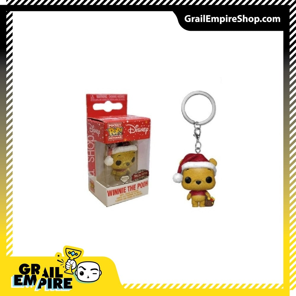 Funko POP! Keychain Disney Winnie The Pooh Natal Exclusivo -