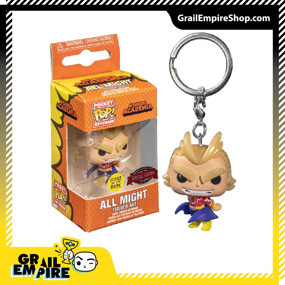 Funko POP! Keychain My Hero Academia All Might GITD -