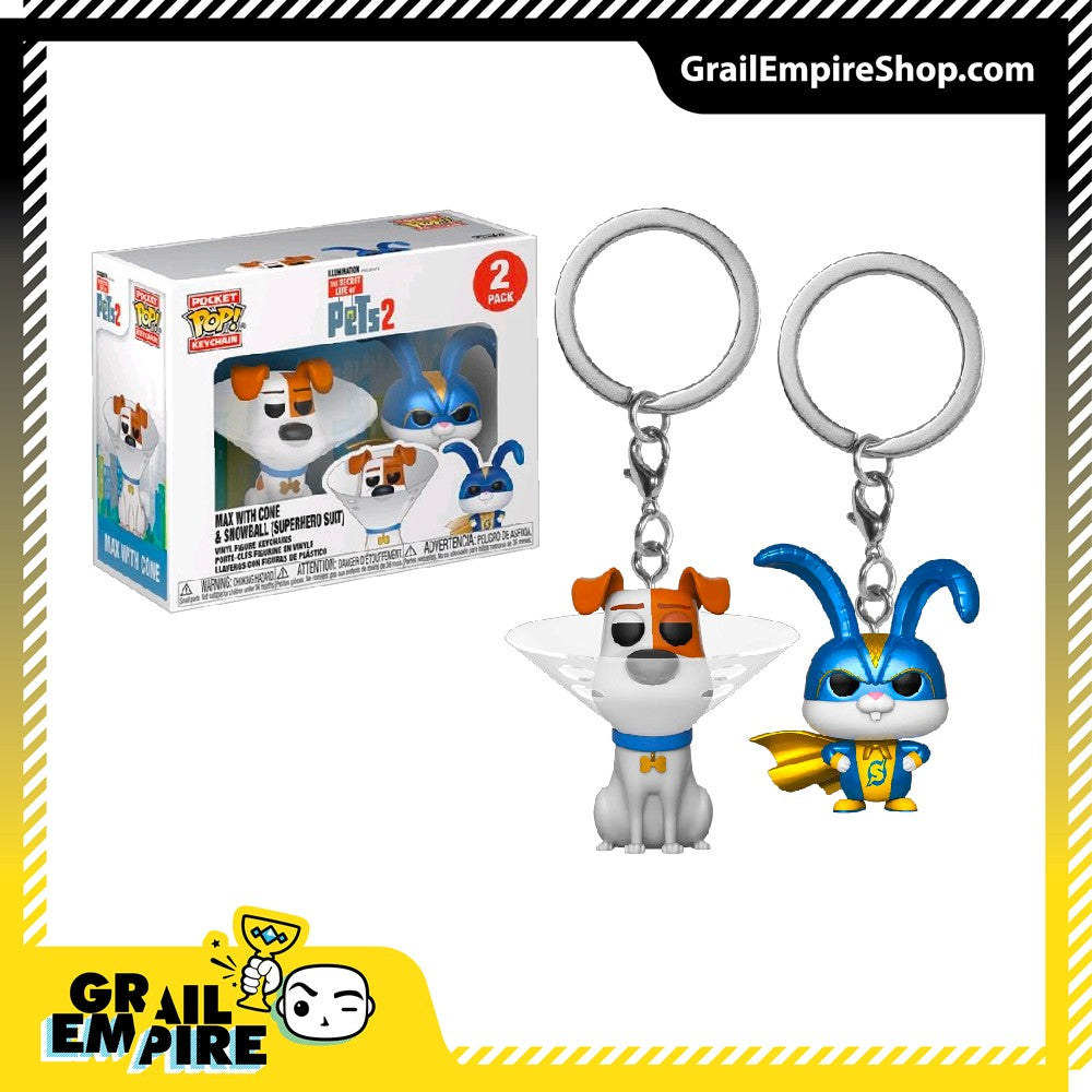 Funko POP! Keychain The Secret Life of Pets 2 - Snowball in
