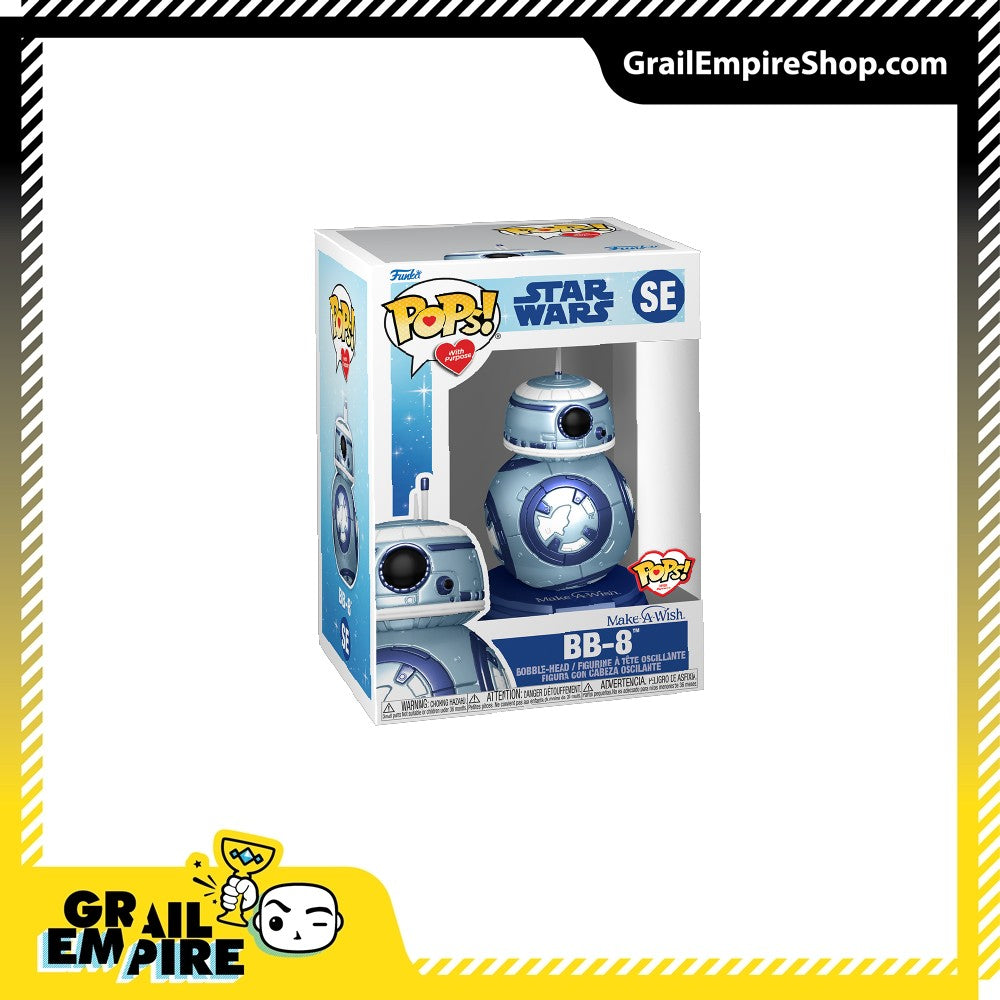 Funko POP! Make-a-Wish # BB-8 Metallic - POP!