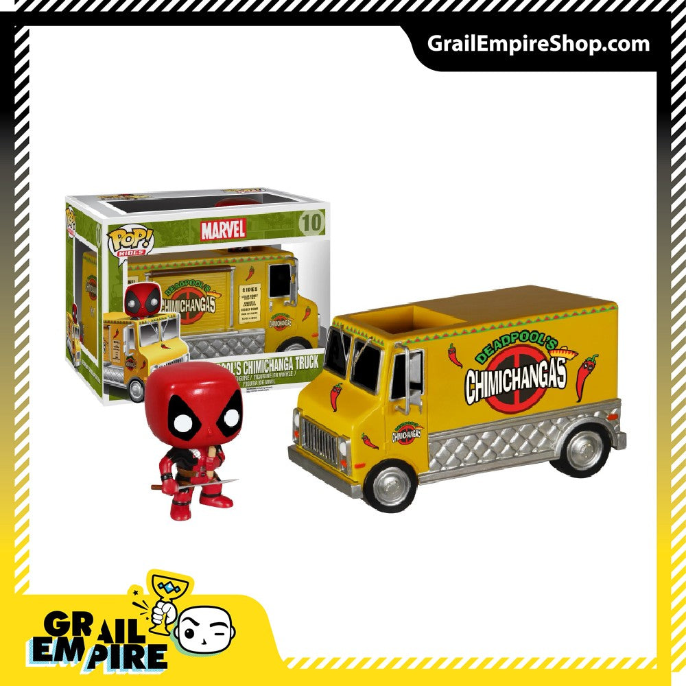 Funko POP! Marvel #10 Deadpool’s Chimichanga Truck Yellow