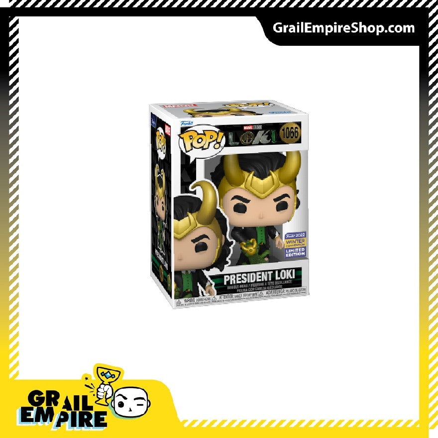 Funko Pop! Marvel #1066 President Loki Exclusivo Winter