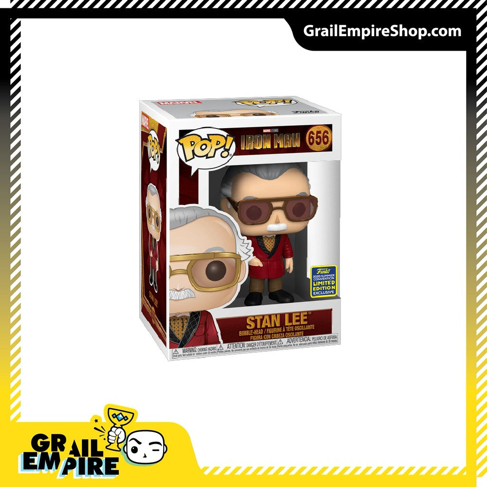 Funko POP! Marvel #656 Stan Lee Exclusivo SDCC 2020 (Caixas