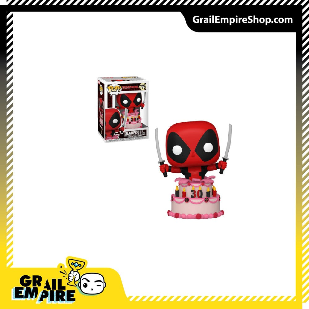 Funko POP! Marvel #776 Deadpool in cake Caixas Danificas -