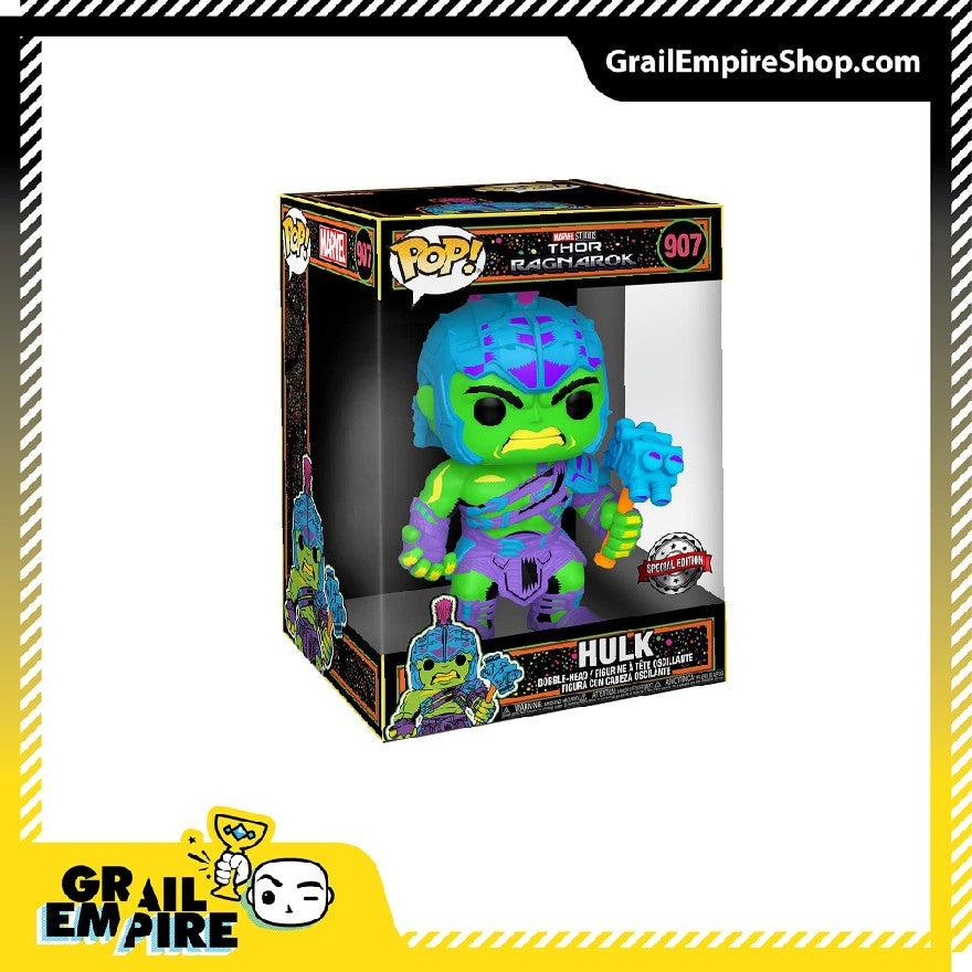Funko POP! Marvel #907 Blacklight Hulk 10 inch Exclusivo -