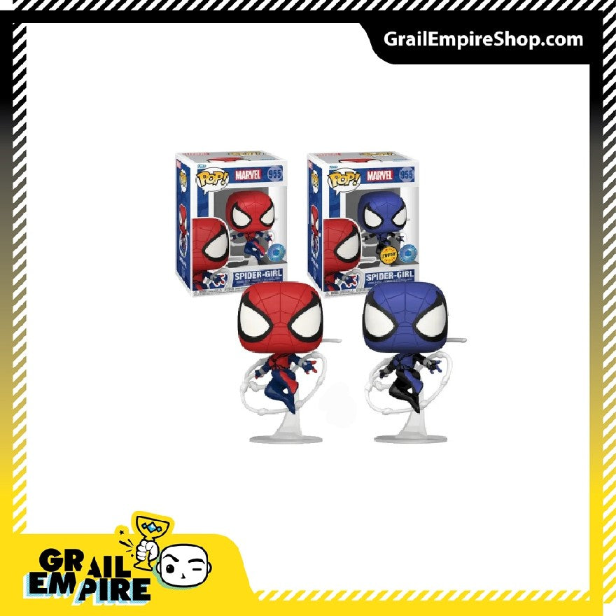 Funko POP! Marvel #955 Spider-Girl Chase Bundle Exclusivo -