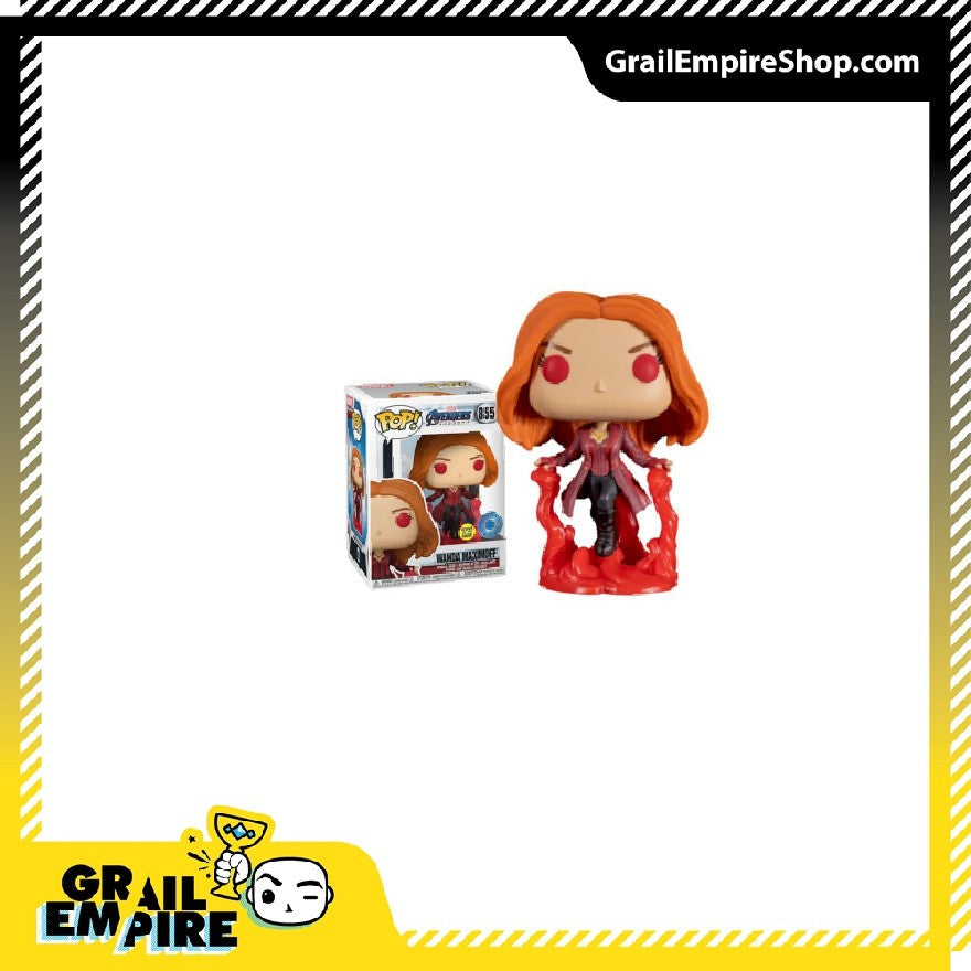 Funko POP! Marvel Avengers Endgame #855 Wanda Maximoff GITD