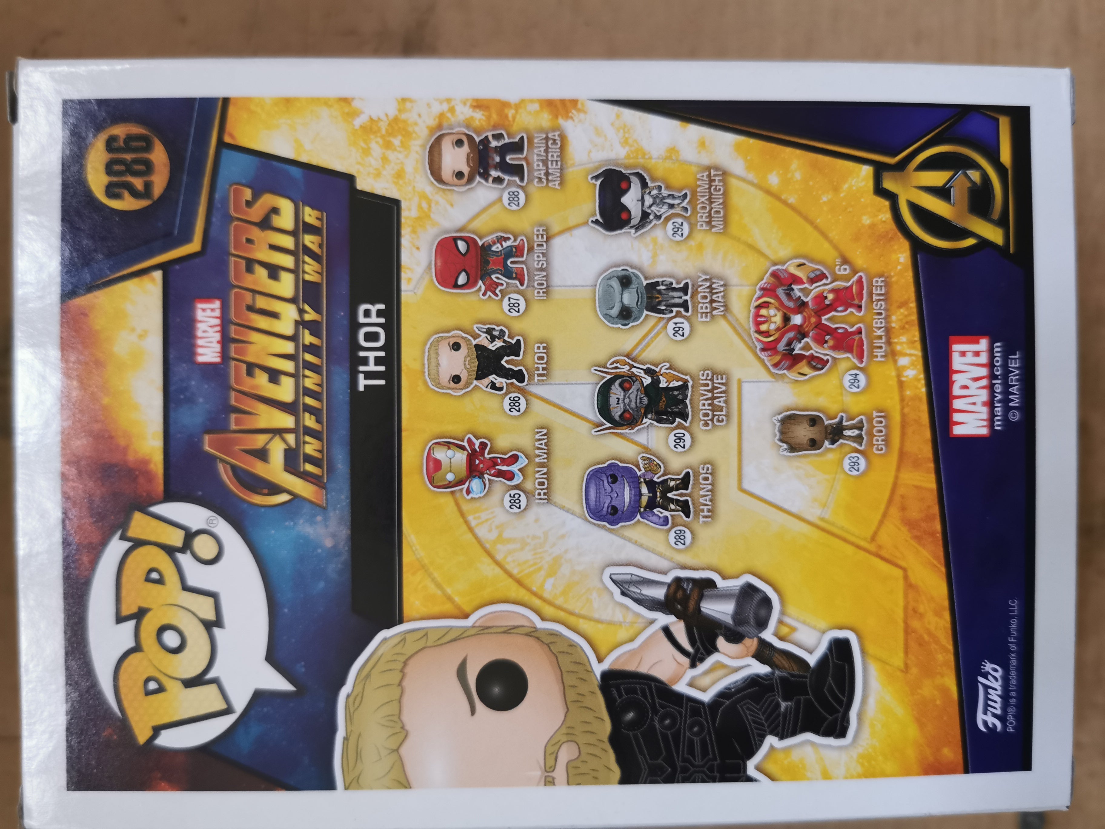 Funko POP! Marvel Avengers Infinity War Thor Stormbreaker