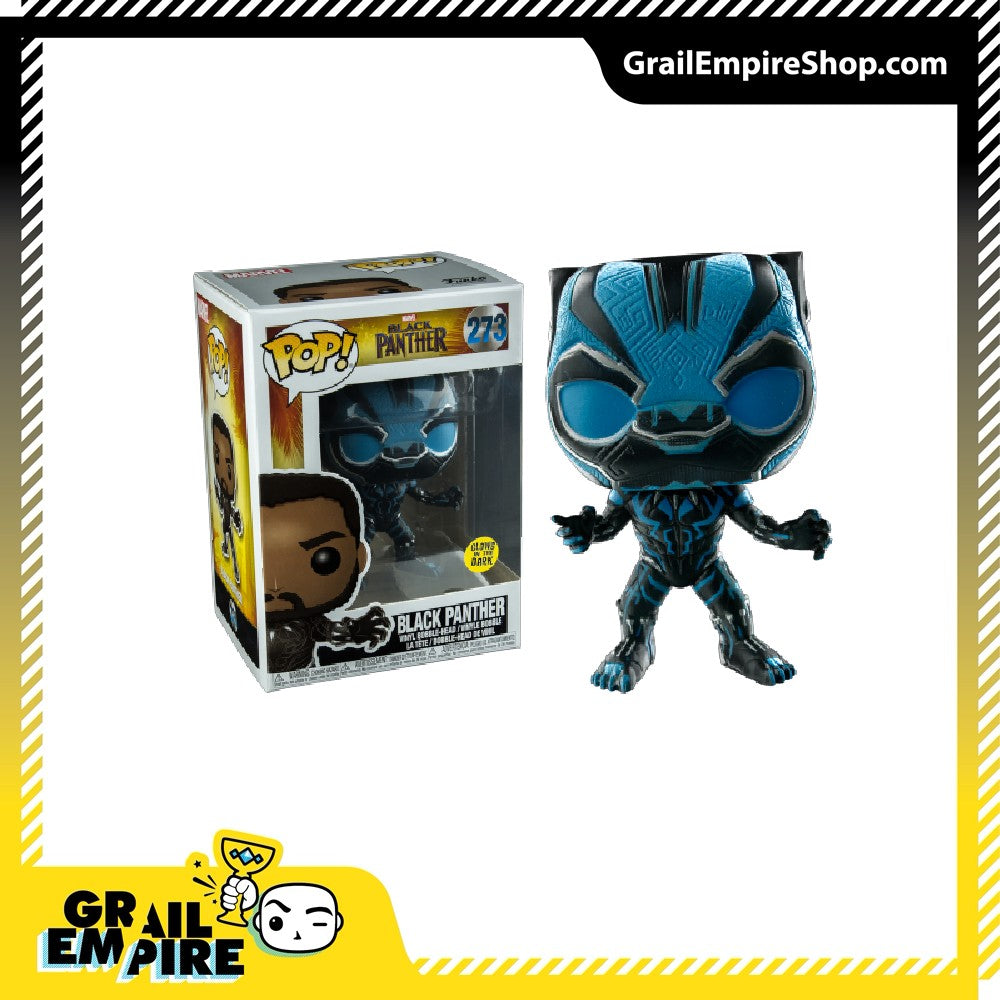 Funko POP! Marvel Black Panther Blue GITD - POP!