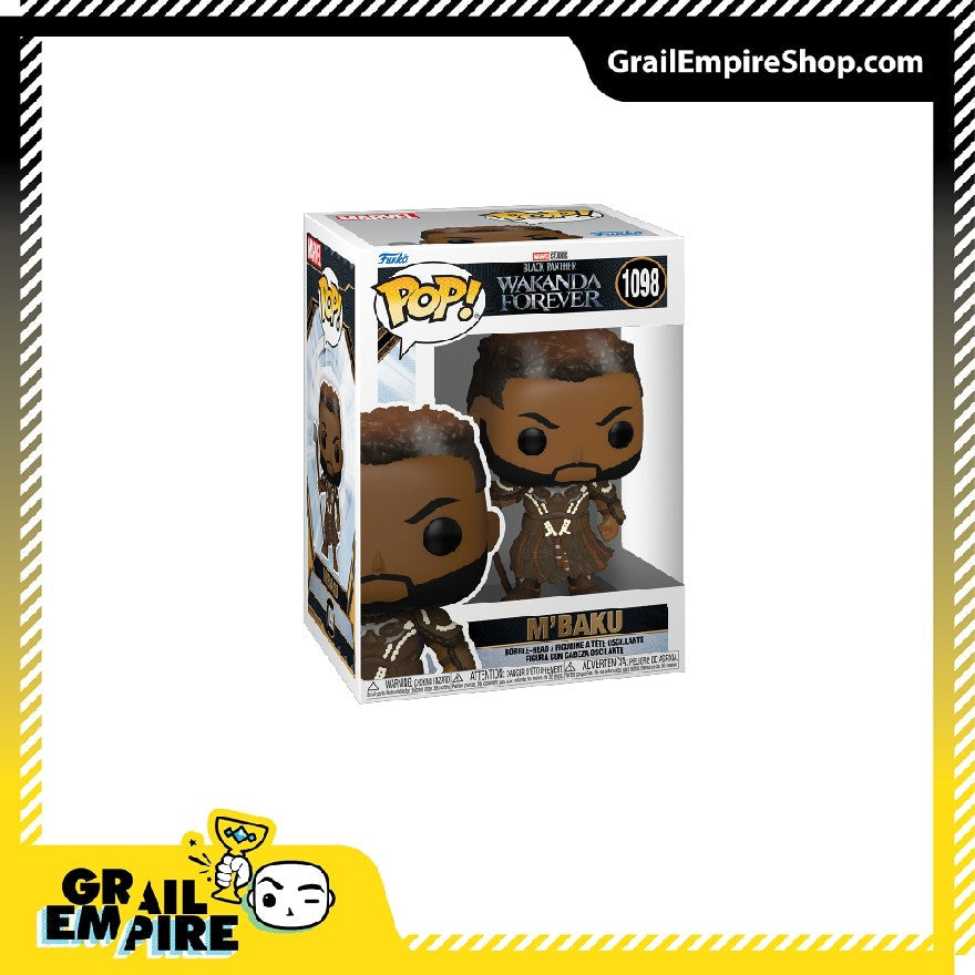 Funko POP! Marvel Black Panther Wakanda Forever #1098 M’Baku