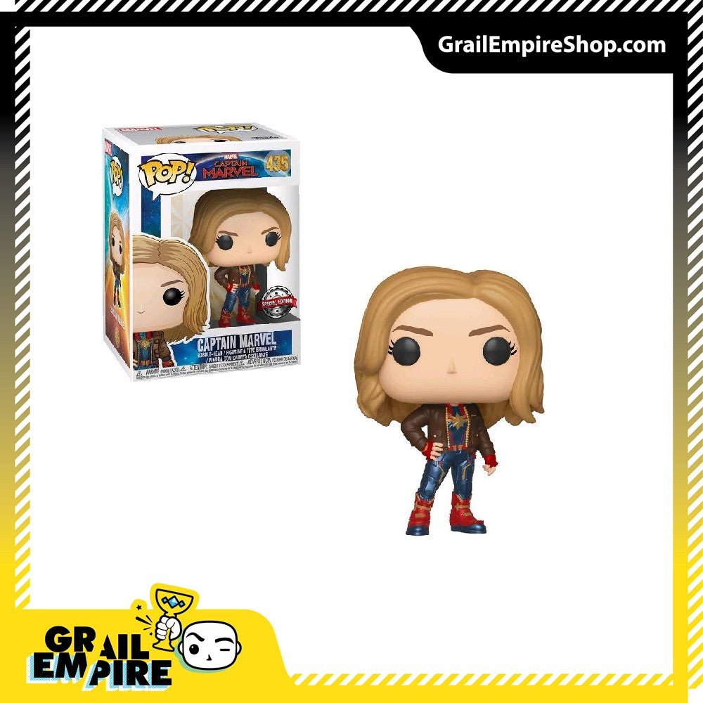 Funko POP! Marvel Captain Marvel #435 Captain Marvel Jacket