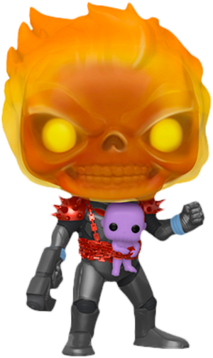 Funko POP! Marvel Cosmic Ghost Rider with baby Thanos - POP!