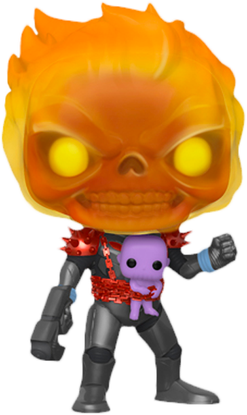 Funko POP! Marvel Cosmic Ghost Rider with baby Thanos - POP!