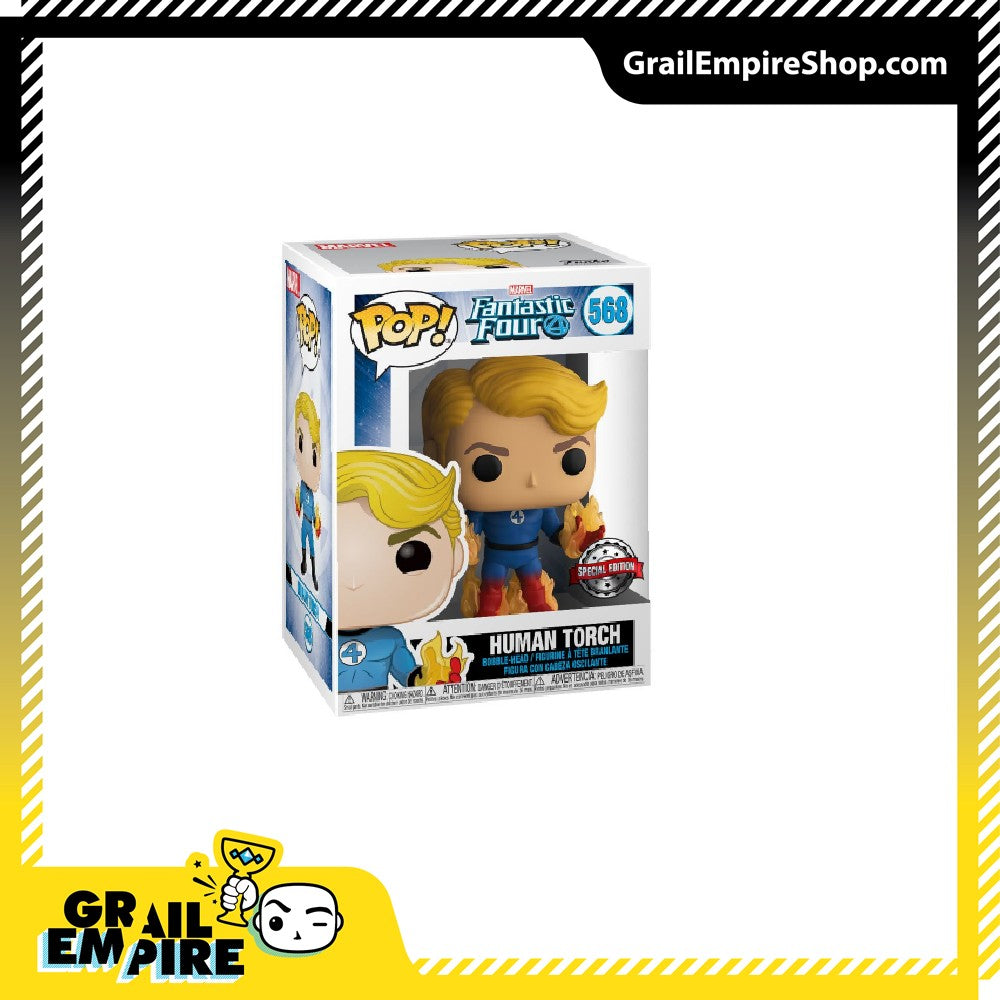 Funko POP! Marvel Fantastic Four #568 Human Torch with