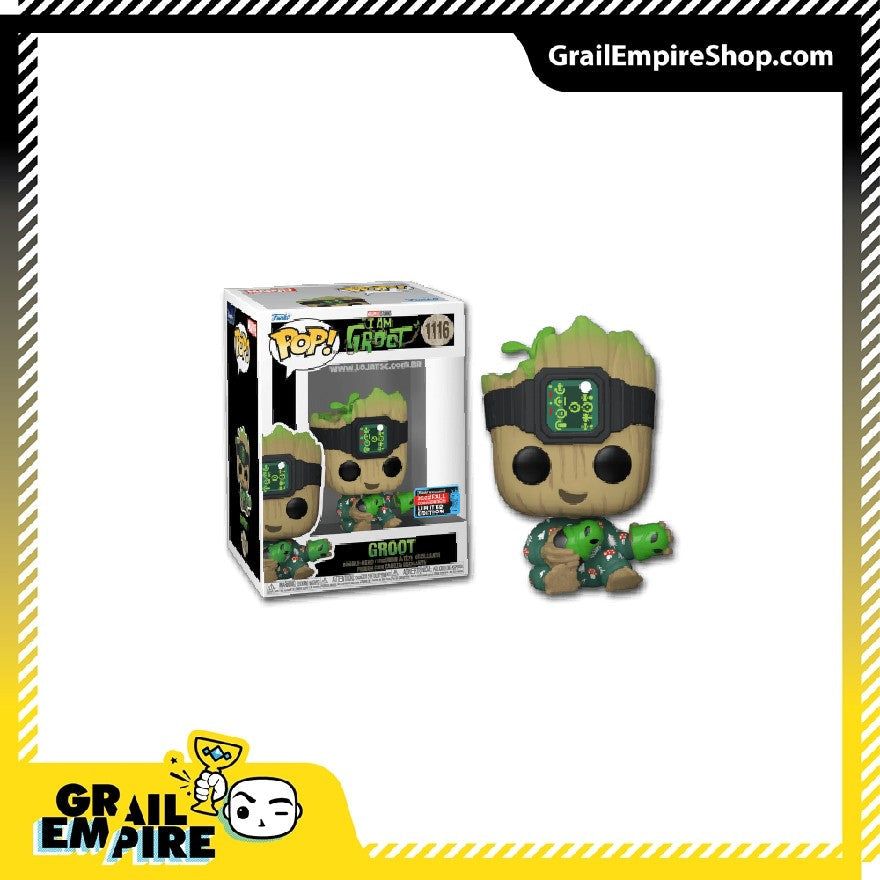 Funko Pop! Marvel I Am Groot #1116 Groot NYCC 2022 Exclusivo