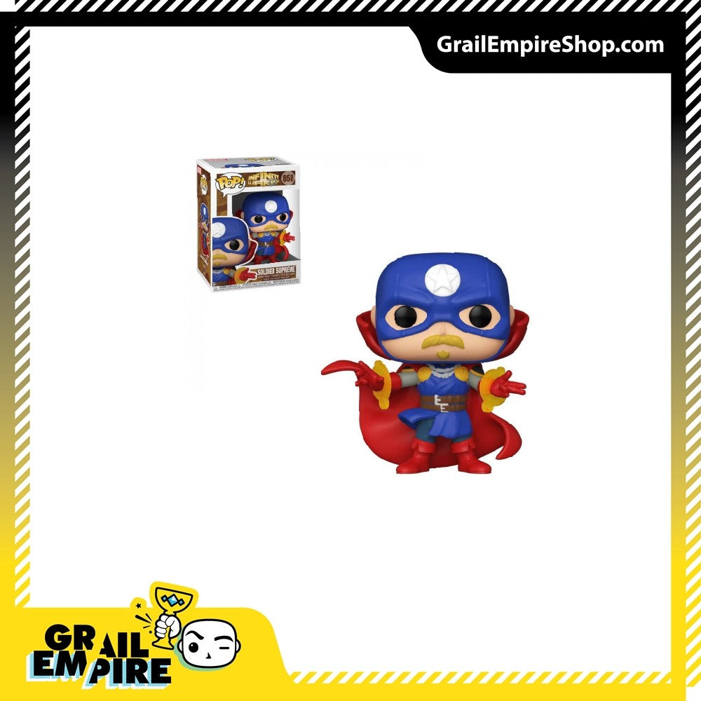 Funko POP! Marvel Infinity Warps #858 Soldier Supreme - POP!